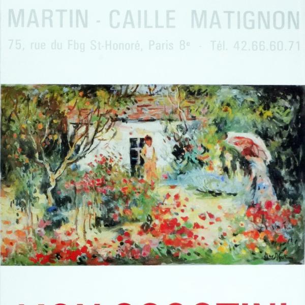 Peintres de l'école de Crozant Documents Galerie Martin-Caille 1987 custom text