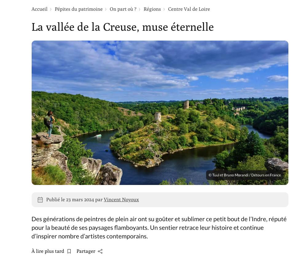 Peintres de l'école de Crozant Autres la vallée de la Creuse, muse éternelle custom text