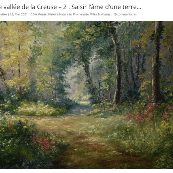 Peintres de l'école de Crozant Autres La secrète vallée de la Creuse 2 custom text