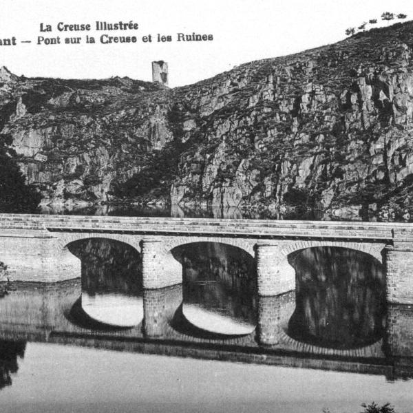 Peintres de l'école de Crozant Cartes postales Crozant - L'ancien pont sur la Creuse custom text