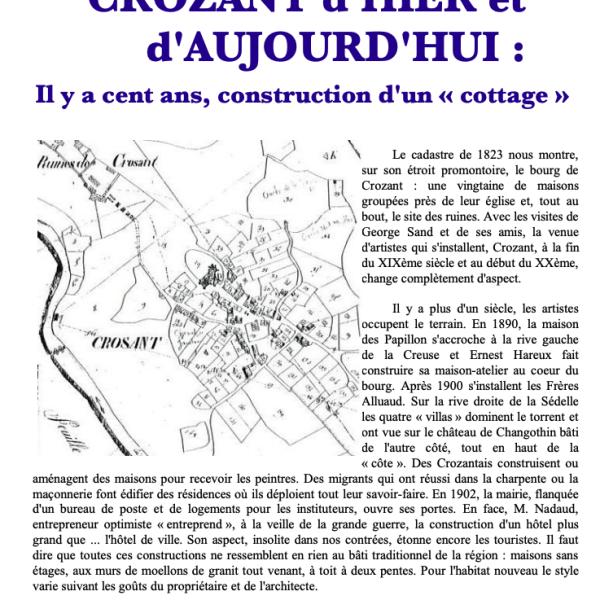 Peintres de l'école de Crozant Documents custom text