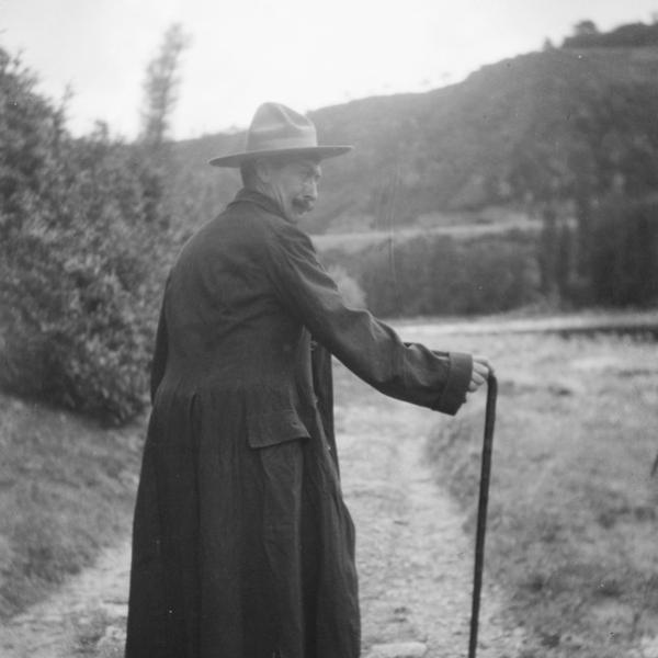 Peintres de l'école de Crozant Documents Eugène Alluaud sur un chemin custom text