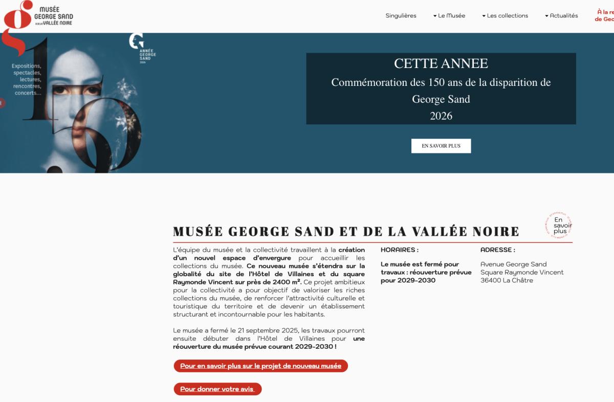 Peintres de l'école de Crozant Les musées Musee George Sand et de la Vallée Noire custom text