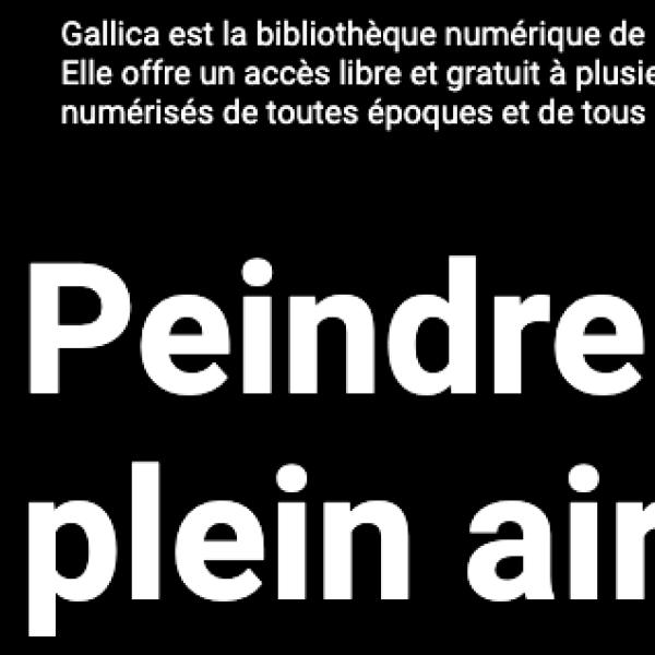 Peintres de l'école de Crozant Le tube de peinture Peindre le paysage en plein air 2/2 custom text