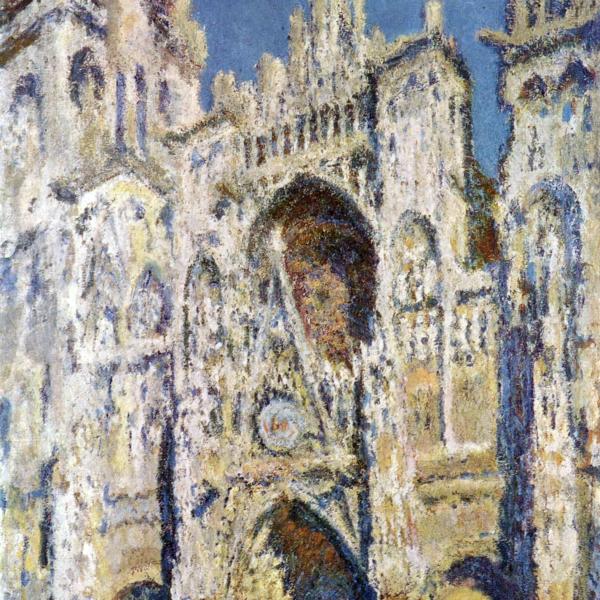 Peintres de l'école de Crozant Monet Claude Claude Monet - Cathédrale de Rouen custom text