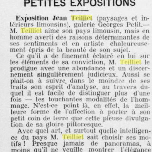 Peintres de l'école de Crozant Documents custom text