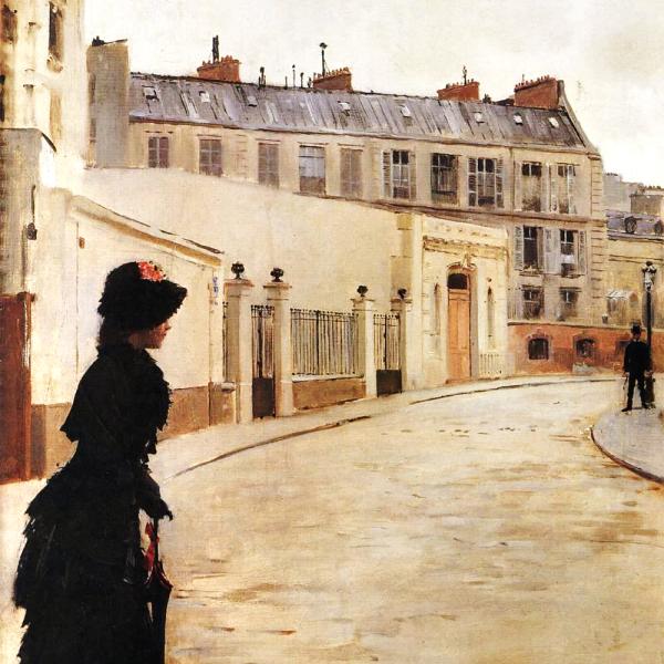 Peintres de l'école de Crozant Béraud Jean Jean Béraud. L'attente custom text