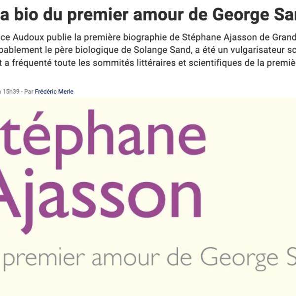 Peintres de l'école de Crozant Documents La bio du premier amour de George Sand custom text