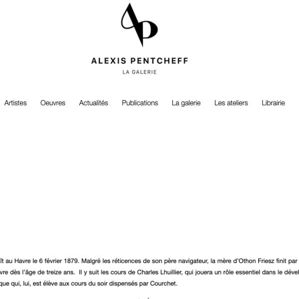 Peintres de l'école de Crozant Documents Bio Alexis Pentcheff custom text