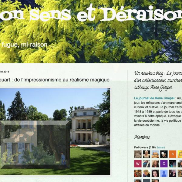Peintres de l'école de Crozant Documents Bon sens - Les Rouart : de l'Impressionnisme au réalisme magique custom text