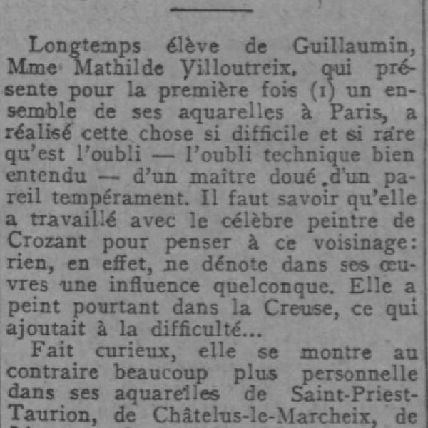 Peintres de l'école de Crozant Documents Comoedia custom text