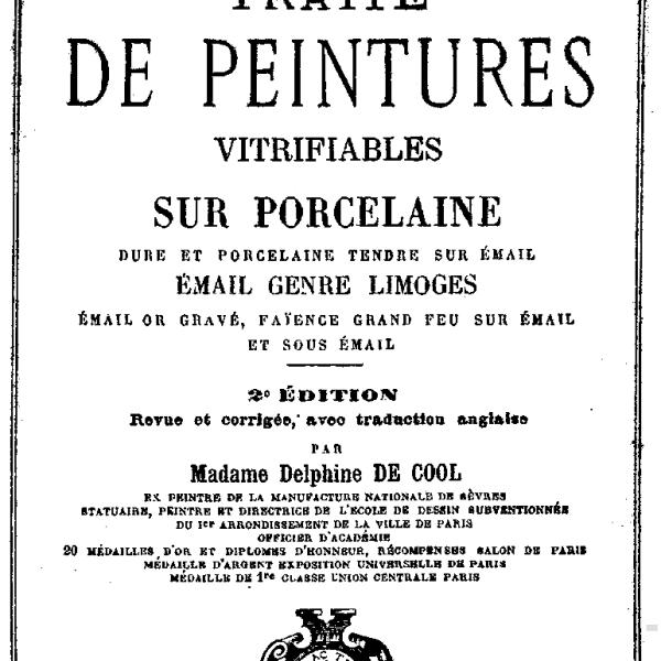 Peintres de l'école de Crozant Documents Delphine de Cool -Traité de peinture  custom text