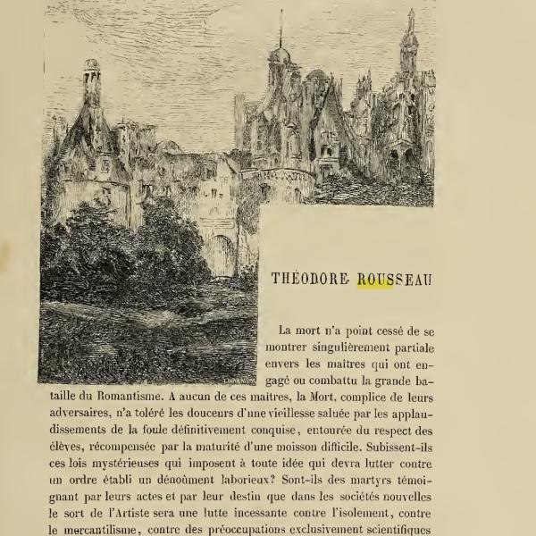 Peintres de l'école de Crozant Documents Gazette des Beaux arts custom text