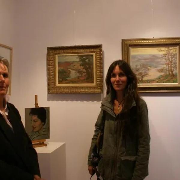 Peintres de l'école de Crozant Documents L’œuvre de Gisèle Lorain-Bonême s’expose à la galerie L’œil et la main custom text