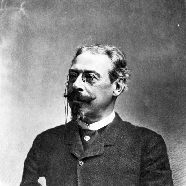 Peintres de l'école de Crozant Documents Portrait du peintre Gustave Castan custom text