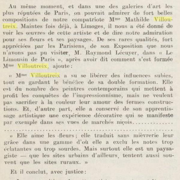 Peintres de l'école de Crozant Documents La vie Limousine custom text