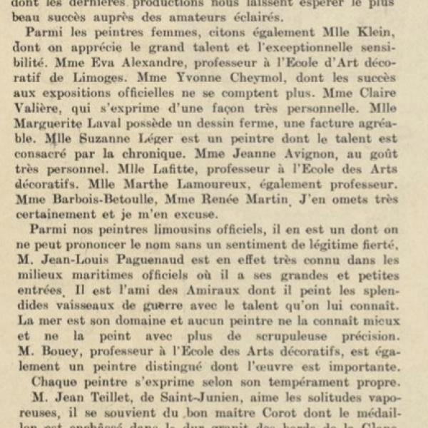 Peintres de l'école de Crozant Documents La vie Limousine custom text