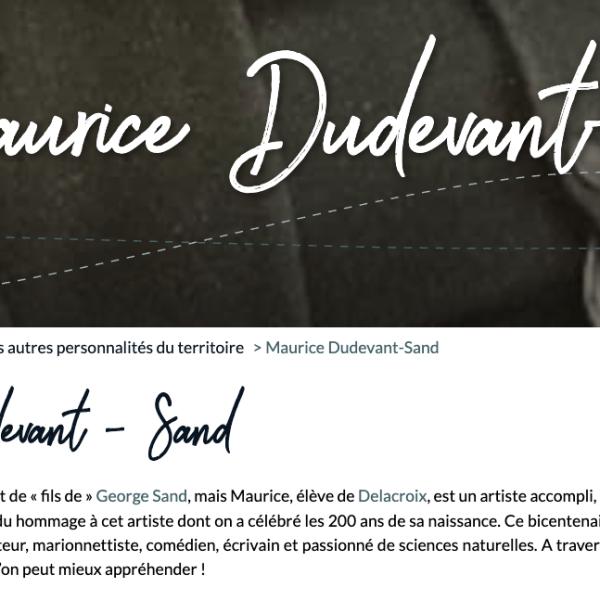 Peintres de l'école de Crozant Documents Maurice Dudevant-Sand custom text