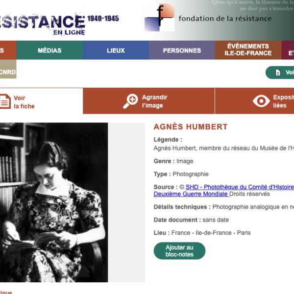 Peintres de l'école de Crozant Documents Musée de la résistance - Agnès Humbert custom text