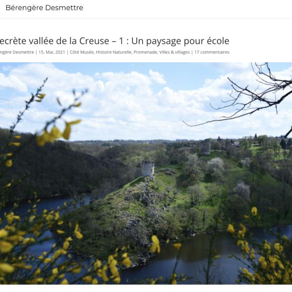 Peintres de l'école de Crozant Documents La secrète vallée de la Creuse custom text