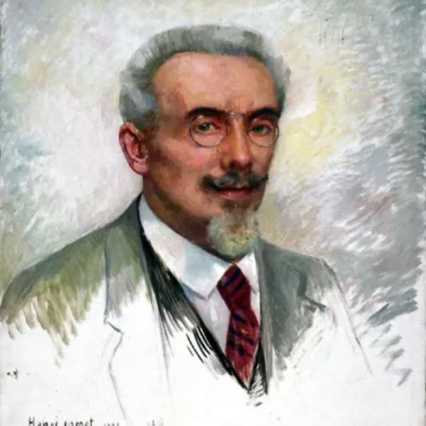 Peintres de l'école de Crozant Jamet Henri Herni Jamet - Autoportrait custom text