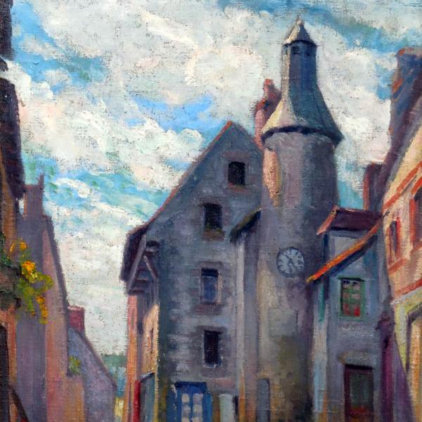 Peintres de l'école de Crozant Teilliet Jean Jean Teillier - Saint-Benoît du Sault custom text