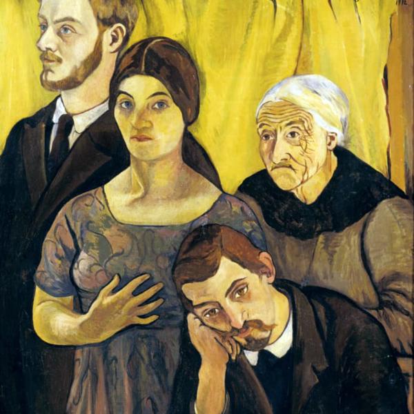 Peintres de l'école de Crozant Valadon Suzanne Suzanne Valadon - Portrait de famille custom text