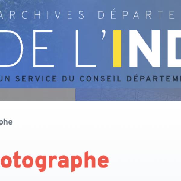 Peintres de l'école de Crozant Documents L'Indre de Placide Verdot, photographe custom text