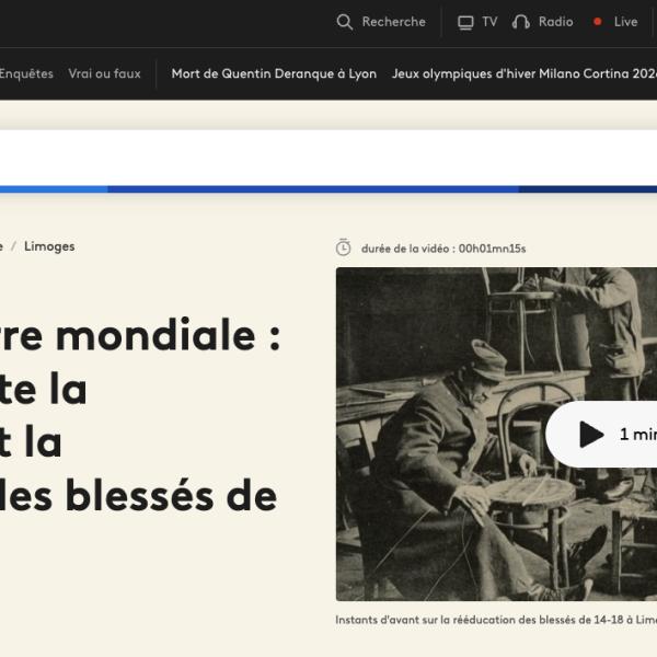Peintres de l'école de Crozant Documents Première Guerre mondiale custom text
