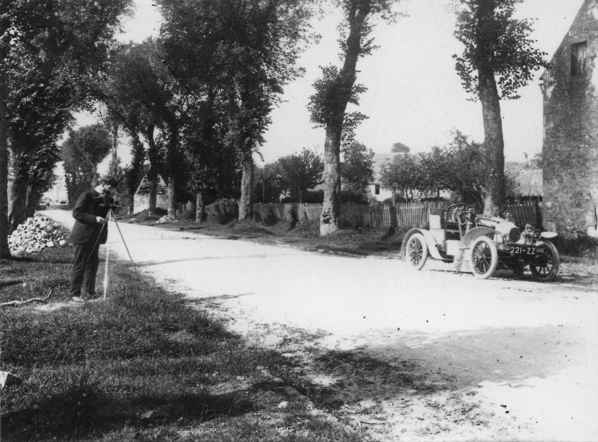 Peintres de l'école de Crozant Treignier Gaston Gaston Treignier - Photographe sur la route en Creuse 1910 custom text