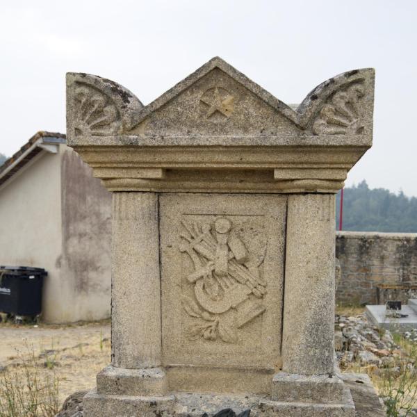 Peintres de l'école de Crozant Documents Tombe de Gaston Treignier custom text